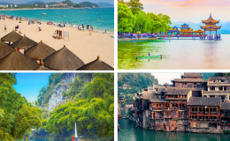 Khung cảnh mùa hè ở Trung Quốc