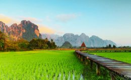 Lào tuyệt đẹp vào mùa hè